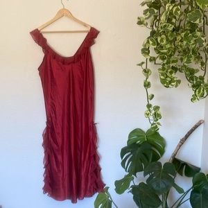 Oscar De La Renta Slip Dress